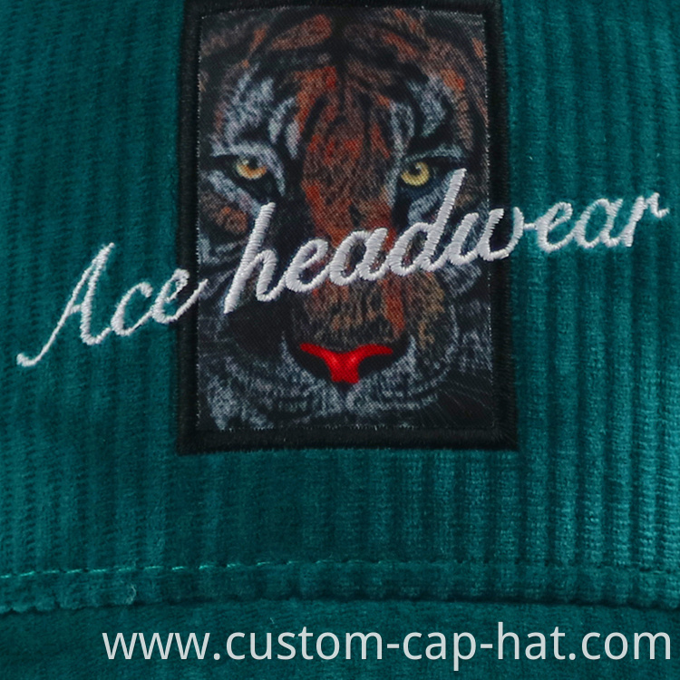 corduroy baseball cap